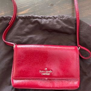 Red small Kate Spade purse